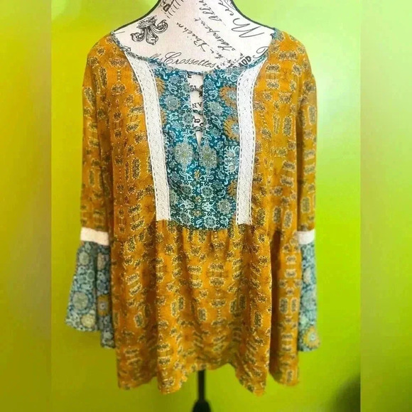 Maurice’s Chic Boho Shirt-Size 2X NWOT - Picture 1 of 7